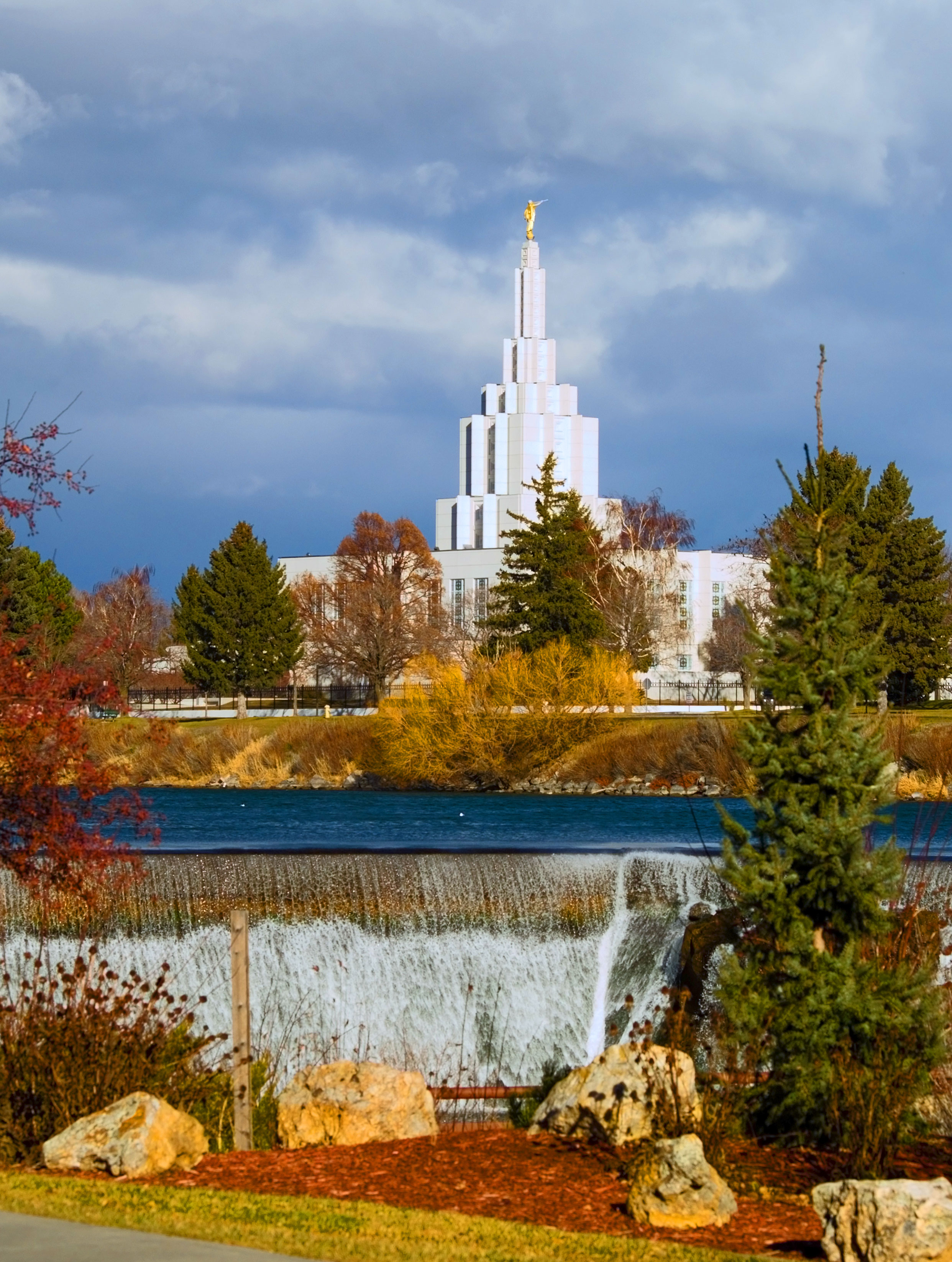 A picture of Idaho Falls